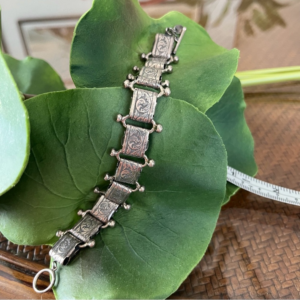 Sterling Silver Oxidized Bracelet